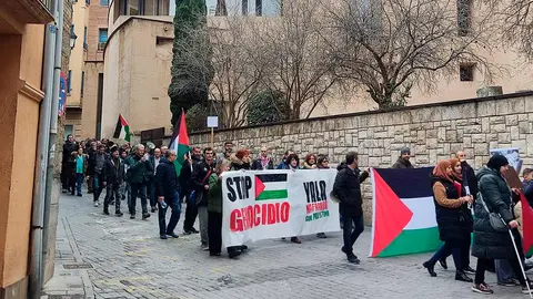 Manifestaci&oacute;n Yala Nafarroa con Palestina en Tudela 11