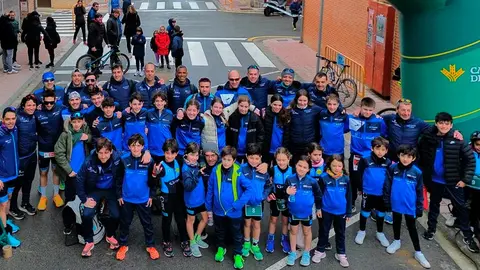 El equipo SDR Arenas, con una representaci&oacute;n de 28 valientes, realiz&oacute; un papel destacado en el Duatl&oacute;n de Valtierra 1
