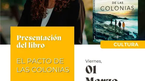 Presentaci&oacute;n en Villafranca del libro &lsquo;El pacto de las colonias&rsquo; de Laura Azcona