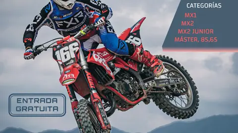Campeonato Vasco Navarro Aragon&eacute;s de motocross 2024 en Murchante