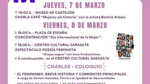 D&iacute;a Internacional de la Mujer 2024 en Castej&oacute;n
