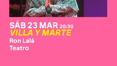 Teatro en Tudela &lsquo;Villa y Marte&rsquo; con Ron Lal&aacute;