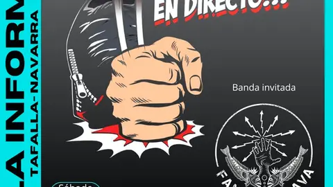 Concierto en Tafalla de Cableados y Faneka Brava