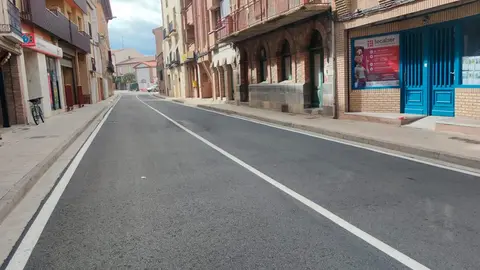 La NA-160 a su paso por Cintru&eacute;nigo 1