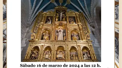 Conferencia,&nbsp;visita guiada y presentaci&oacute;n en Tarazona de la restauraci&oacute;n del&nbsp;Retablo de la Pur&iacute;sima Concepci&oacute;n y el Crucifijo de la Catedral Santa Mar&iacute;a de la Huerta