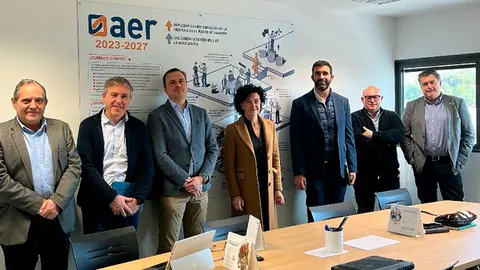 En la Mesa Territorial I+D+i que se celebr&oacute; ayer participaron las empresas AIT, SKF Espa&ntilde;ola, Fuvex, Piher, Jofemar, VisionQuality, Congelados de Navarra, Exkal y Grupo Enhol