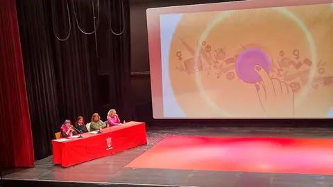 Acto celebrado en Milagro con motivo de la celebraci&oacute;n del 8 M