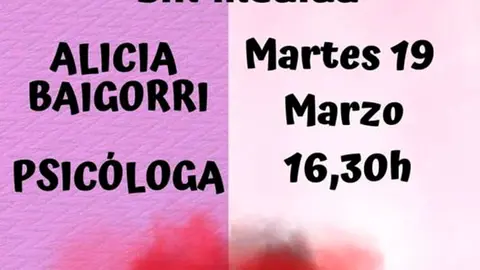 Conferencia en Tudela &lsquo;Mujer y Amor claves para superar el amor y desamor sin medida&rsquo;