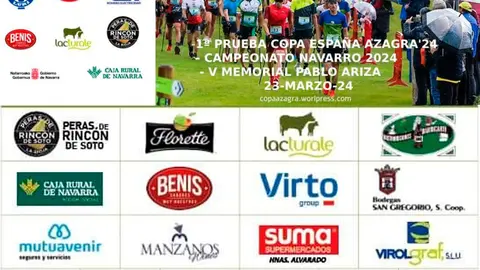 Copa de Espa&ntilde;a Iberdrola de Marcha N&oacute;rdica V Memorial Pablo Ariza 2024 en Azagra