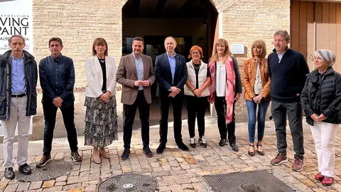 Reuni&oacute;n del Patronato de Fundaci&oacute;n Caja Navarra en Tudela