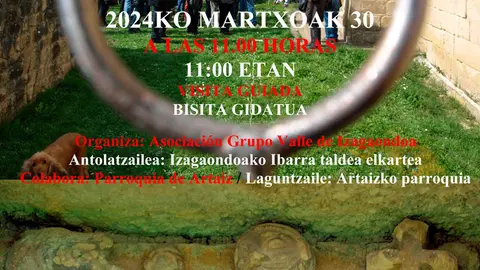 Visita guiada a la iglesia rom&aacute;nica de San Mart&iacute;n de Artaiz