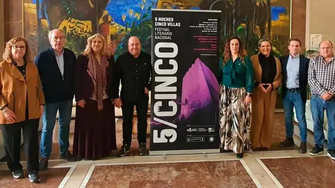 La presentaci&oacute;n del festival literario &lsquo;5 noches Cinco Villas&rsquo; tuvo lugar el 21 de marzo en la Delegaci&oacute;n de Gobierno