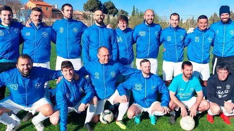 El equipo Academia Talentia Construcciones Gado de la Liga del Trofeo Amistad