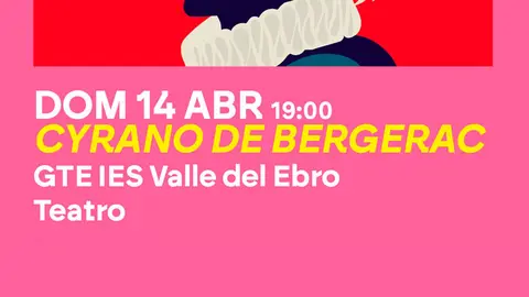 Teatro en Tudela &lsquo;Cyrano de Bergerac&rsquo; con el grupo de teatro escolar IES Valle del Ebro