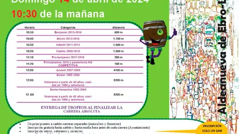 17 Carrera popular Enoturismo 2024 en Aldeanueva de Ebro
