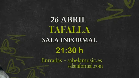 Concierto en Tafalla &lsquo;Ceniza Tour&rsquo; de Sabela