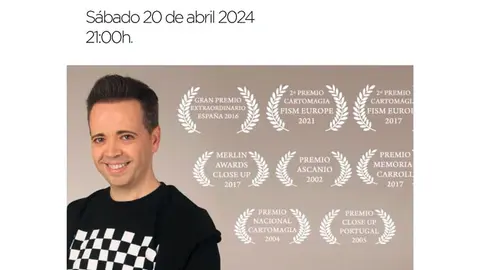 Espect&aacute;culo de magia en Peralta &lsquo;Magia de Cerca&rsquo; con Miguel Ajo