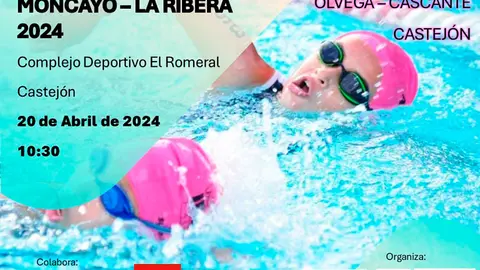 V Torneo de nataci&oacute;n Moncayo La Ribera 2024 en Castej&oacute;n