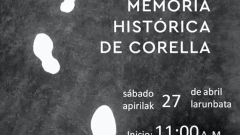 Jornadas por la Memoria Hist&oacute;rica de Corella 2024 Ruta urbana por la Memoria Hist&oacute;rica de Corella