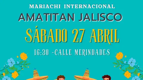 Caf&eacute;-concierto en Castej&oacute;n del grupo mexicano Mariachi Internacional Amatit&aacute;n de Jalisco