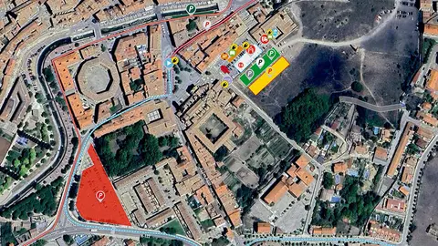 Un amplio equipo de personas trabaja con la organizaci&oacute;n de la Vuelta para poner en marcha el complejo dispositivo t&eacute;cnico que implica la salida de la carrera a Tarazona