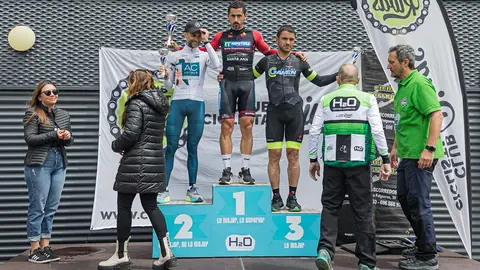 Podium de la prueba de Rivas