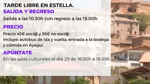Excursi&oacute;n desde Peralta por Tierra Estella
