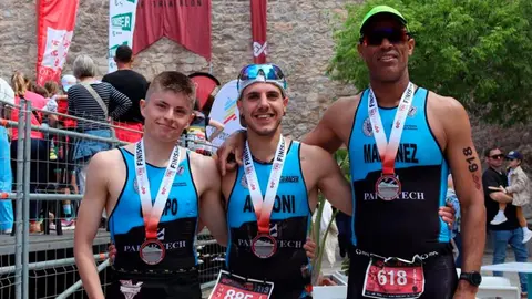 Alejandro Crespo, Andoni A&ntilde;&oacute;n y Nathanael Mart&iacute;nez