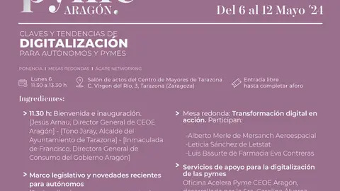 I Semana de la Pyme en Arag&oacute;n 2024 en Tarazona