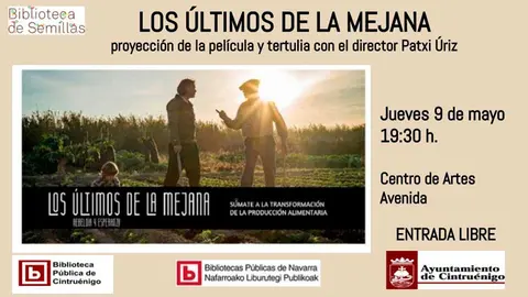 Proyecci&oacute;n y tertulia en Cintru&eacute;nigo &lsquo;Los &uacute;ltimos de la Mejana&rsquo;