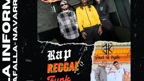 Concierto de Rap, Reggae y Funk en Tafalla con Maloa Brothers y Erel&Ku&ntilde;i