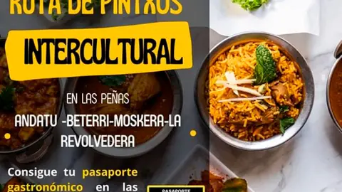 Ruta de pintxos intercultural 2024 en Tudela