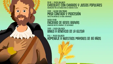 Programa de las Fiestas de San Isidro 2024 en Rinc&oacute;n de Soto