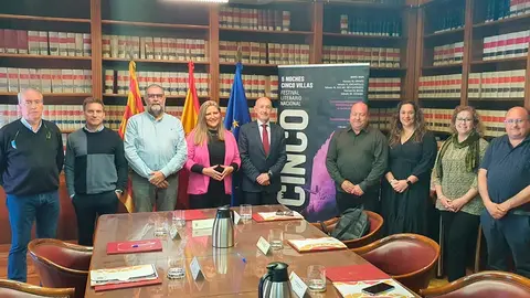 La programaci&oacute;n y los finalistas del concurso de relatos, poes&iacute;a y documentales de leyenda se presentaron el 2 de mayo en la Delegaci&oacute;n del Gobierno de Arag&oacute;n