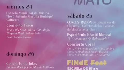Fin de semana de la M&uacute;sica 2024 en Valtierra