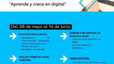 Curso en Tudela &lsquo;M&oacute;vil b&aacute;sico para personas mayores&rsquo;