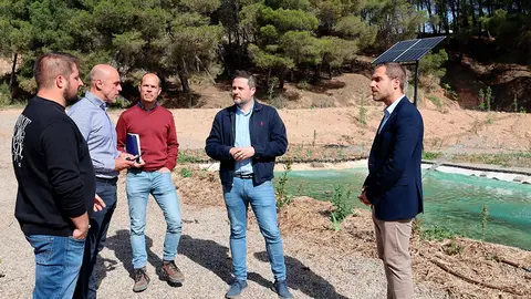 Se ha construido una fuente ornamental para la recogida de agua de lluvia como testimonio de la funci&oacute;n que tuvieron los antiguos dep&oacute;sitos