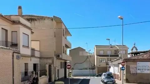 Calle Padre Ubillos en Tudela