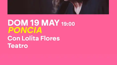 Teatro en Tudela &lsquo;Poncia&rsquo; con Lolita Flores