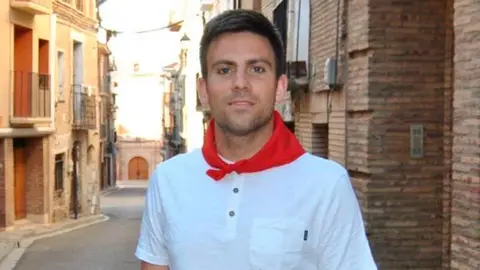 C&eacute;sar Tortajada, concejal de Festejos de Cascante