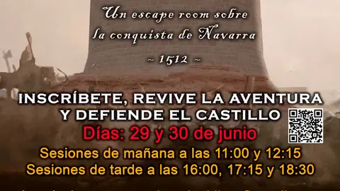 Escape Room en Ablitas &lsquo;Conspiradores. La conquista de Navarra 1512&rsquo;