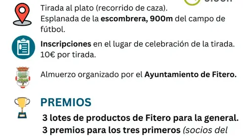 Tirada al Plato 2024 en Fitero
