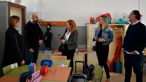 La directora provincial de Educaci&oacute;n, Mar&iacute;a Jes&uacute;s Cruz Gimeno, visit&oacute; los centros Moncayo y Joaqu&iacute;n Costa este martes