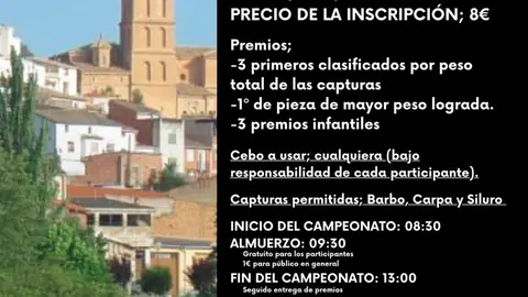 XVI Campeonato de pesca 2024 en Funes