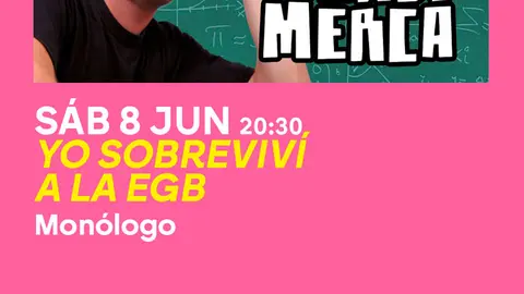 Mon&oacute;logo en Tudela &lsquo;Yo sobreviv&iacute; a la EGB&rsquo; con Jordi Merca