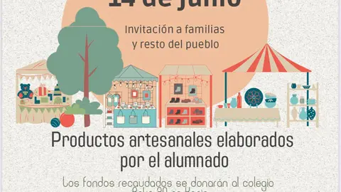 Mercadillo solidario 2024 en Cadreita