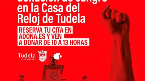 D&iacute;a Mundial del Donante de Sangre 2024 en Tudela