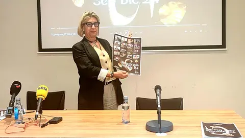Iciar Les, concejal de cultura y presidenta de la EPEL Tudela Cultura