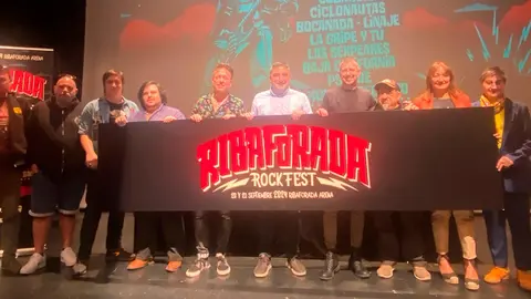 Presentaci&oacute;n del Ribaforada Rock Fest