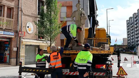 Traslado del Monumento al Hortelano